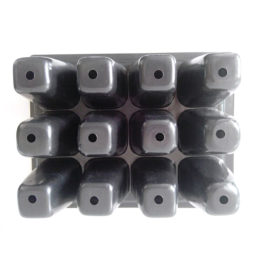 Seed Starter Kit 12 Cells Seedling Trays Gardening Germination Tray Plant Grow Kit for Gardening Propagation Bonsai Germination