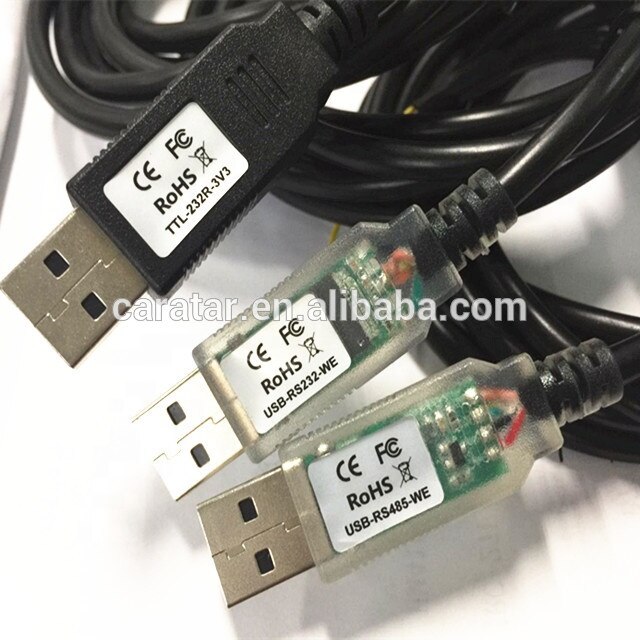 FTDI Chip Usb to RS232 Serial Adapter Cable, CNC Controls Programming Cable, 25 Pin DB25 Male Connector, 1.8m