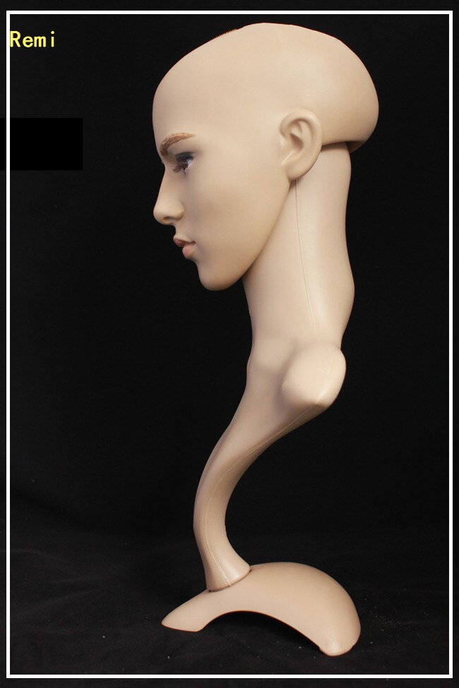 Mannequin Manequin Dummy Realistic Plastic Male Mannequin Head For Wig Sunglass Scarf Jewelry Hat Display