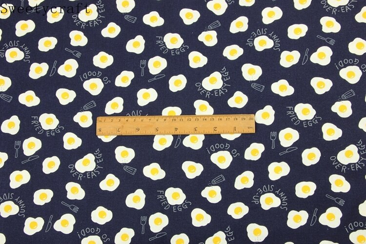 110 x 45cm tykt 100%  bomuldsstof af gårdæg trykt klud til gør-det-selv håndlavet syning patchwork håndarbejde beklædning dekorationspapir