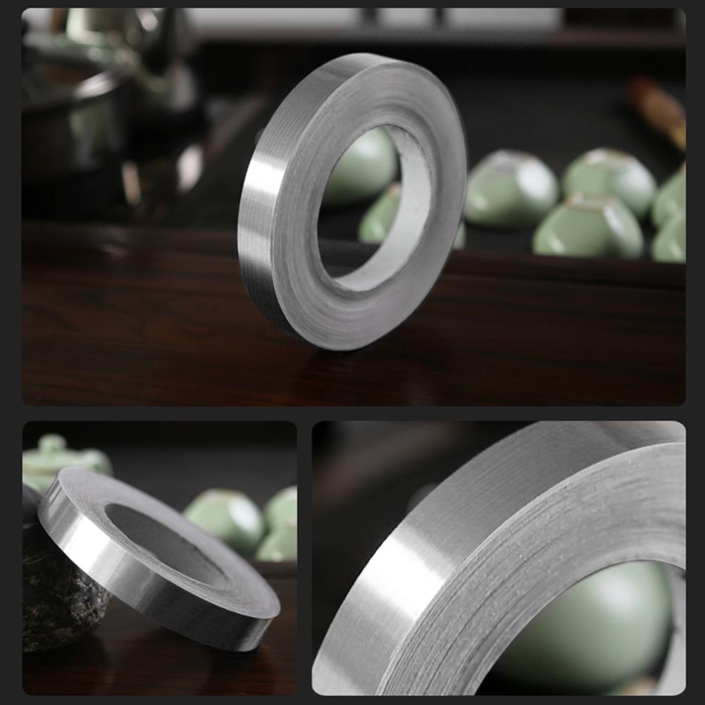 Self Adhesive Tile Sticker PVC and Metal Copper Gold Foil Lines Drawing Waterproof Floor Tile Wall Gap Sealing Tape Strip