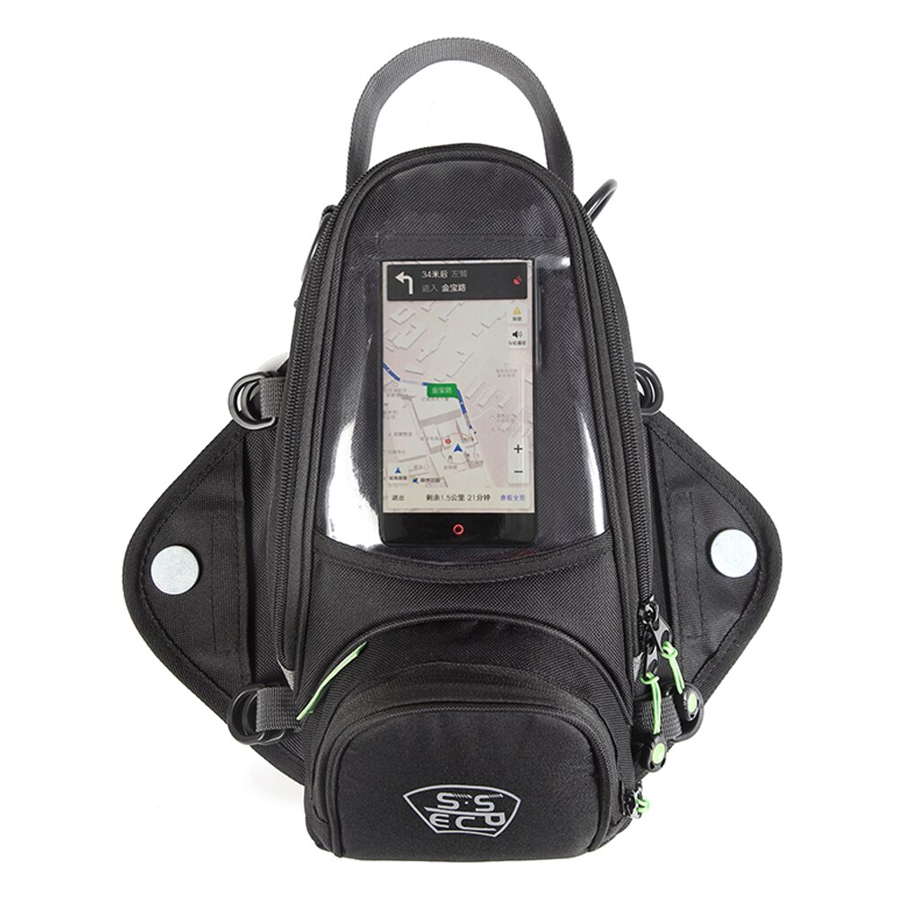 Motorcycle Bag Fuel Tank Bag Riding Fixed Strap Strong Magnetic Riding Shoulder Bag Can Touch Mobile Phone Navigation Waterproof: SSPEC