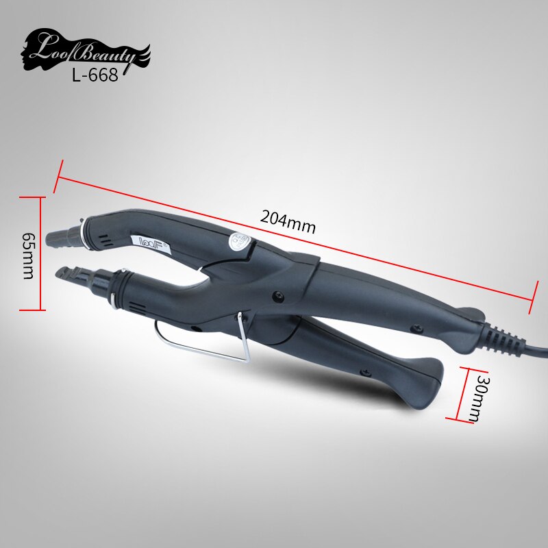 Newest LOOF L-668 Mini Temperature Constant Hair Extension Iron Heat Keratin Fusion Connector Tools