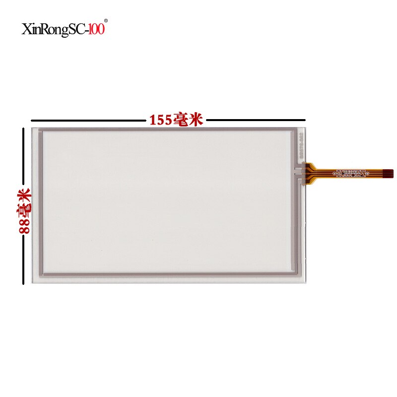 6.2 inch 155mm*88mm Touch Screen panel Digitizer HSD062IDW1 A00 A01 A02 A20 TM062RDH03 CLAA062LA01 lcd display DVD Car GPS
