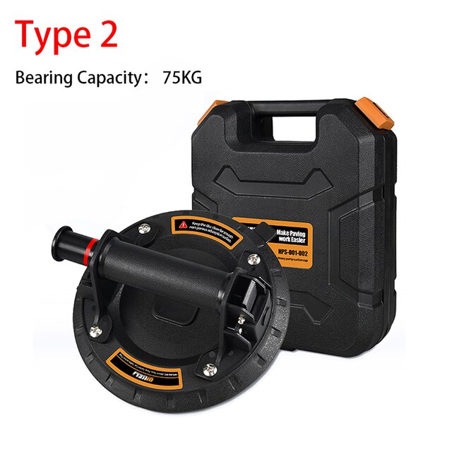 200kg Vakuum Saugnapf Griff Auto Auto Saugnapf schwer Pflicht Vakuum Heber Für Granit Glas Hebe 2 Zoll Delle Abzieher Ziehen: Typ2 75kg