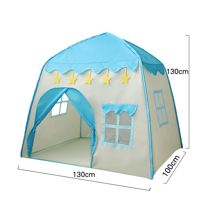 Girl Princess Tent Small House Children&#39;s Tent Play House Boy Play House Kids Childhood Hut Indoor Home Toy House: 02