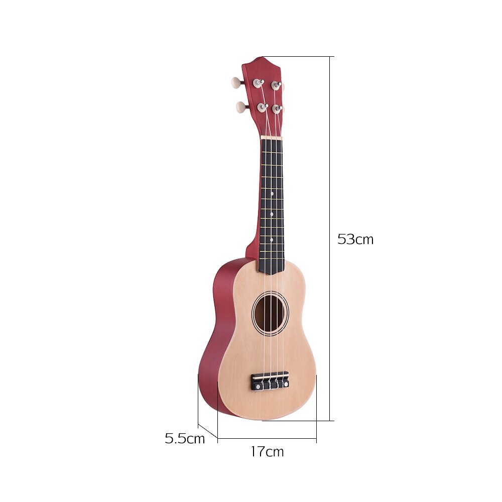21 inch Ukelele Ukulele Combo Mahogany Soprano Gecko Uke 4 string Hawaiian Mini Guitarra with Stringed Musical Instrument Kits
