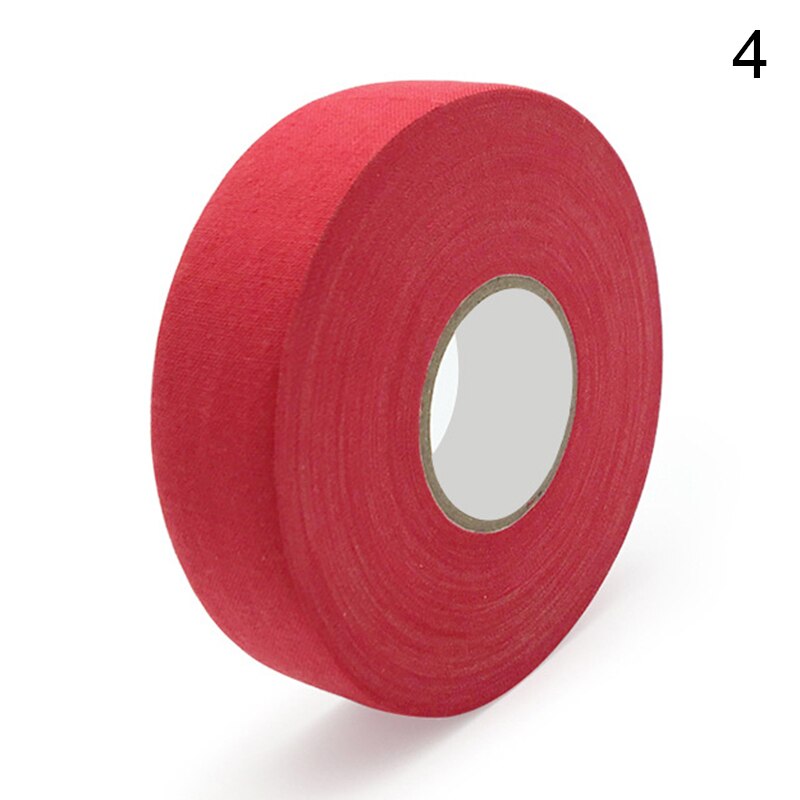 2.5mm x 25m nastri colorati antiscivolo per bastoncini da Hockey il panno multiuso in cotone di sicurezza sportiva migliora il nastro da Golf per badminton sul campo di ghiaccio: C