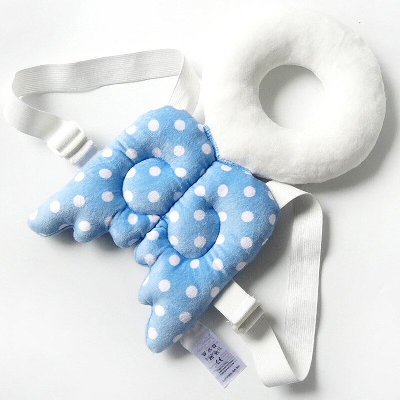 Coussin de protection de tête de bébé enfant en bas âge appui-tête oreiller cou de bébé ailes mignonnes coussin de résistance aux chutes de soins infirmiers bébé protéger