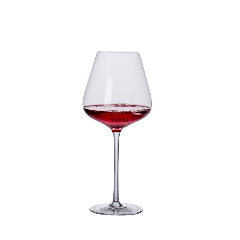Grand verre à vin de bourgogne Ultra-fin de Style européen, Pot de ventre en verre de cristal, gobelet de dégustation fait à la main