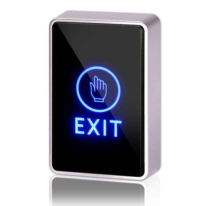 Elektronische deurslot 12 volt schakelaar panel rfid LED light touch release exit toegangscontrole