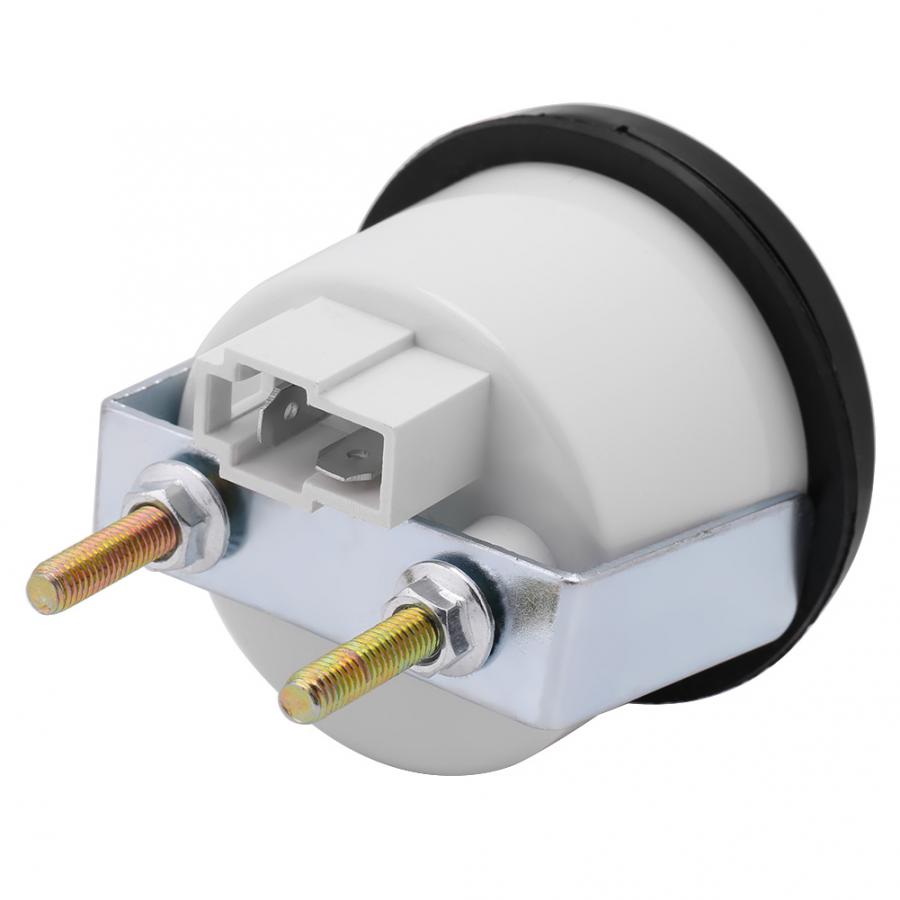 AC/DC 12V-36V Hour Meter 6 Digit Accurate Round Waterproof Hour Meter Counter Timer for Boat Car Truck Engine