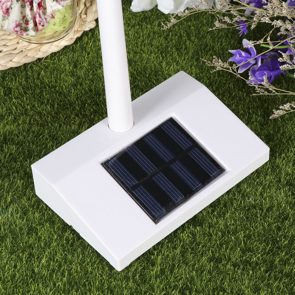 Desktop Windturbine Model Zonne-energie Windmolens Abs Plastics Wit Voor Onderwijs Of Plezier Solar Speelgoed