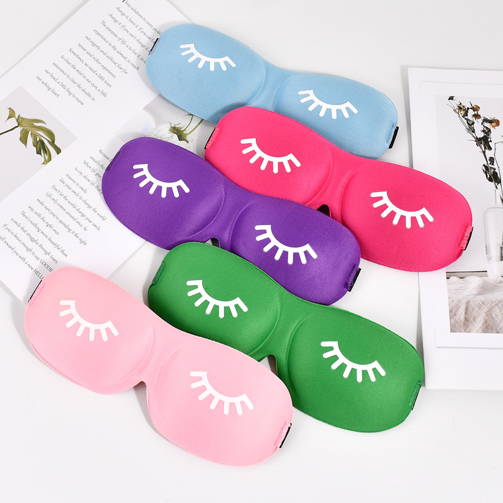 Máscara para dormir 3d, belleza, pestañas, máscara para dormir, sombra de ojos, ayuda para dormir, viajes al aire libre, hogar, descanso de ojos, relajación, cubierta ocular, cuidado de la salud