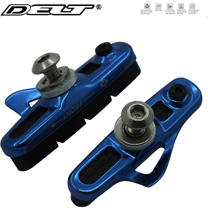 Zapatas de freno para bicicleta de montaña y carretera, 5 colores, 55MM para SHIMANO 105, soporte CNC, aluminio negro, accesorios