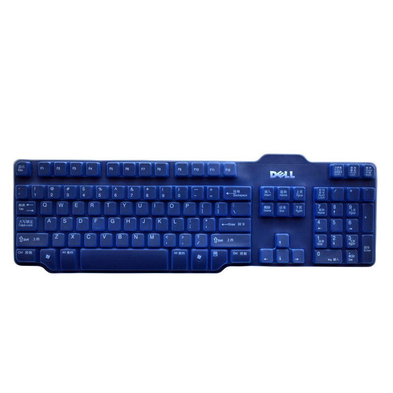 Protection de clavier pour Dell SK-8115, Film de Protection pour clavier d&#39;ordinateur de bureau, en Silicone Transparent, anti-poussière, couverture complète