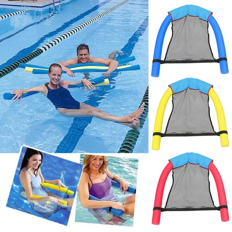 Pool Floating Chair Buoy Float Universal Swimming Pool Seats Super Buoyancy Swimming Ring Accessory For Adults Children,3Colors