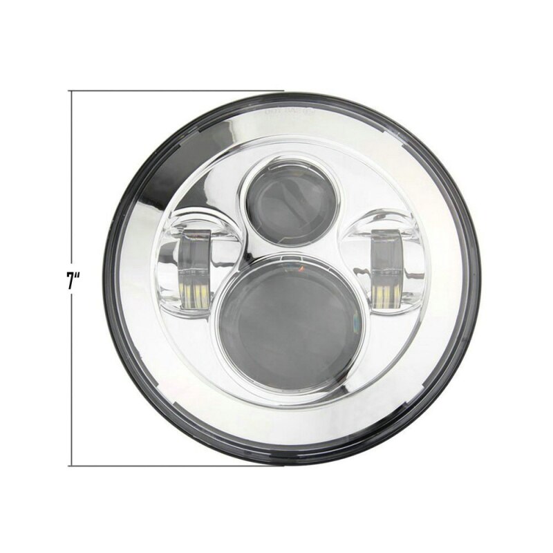 FADUIES 2 Stks 7' Ronde Koplamp lampen Led h4 Koplampen 7 inch Led Koplamp 12 V 24 V Licht Voor jeep wrangler