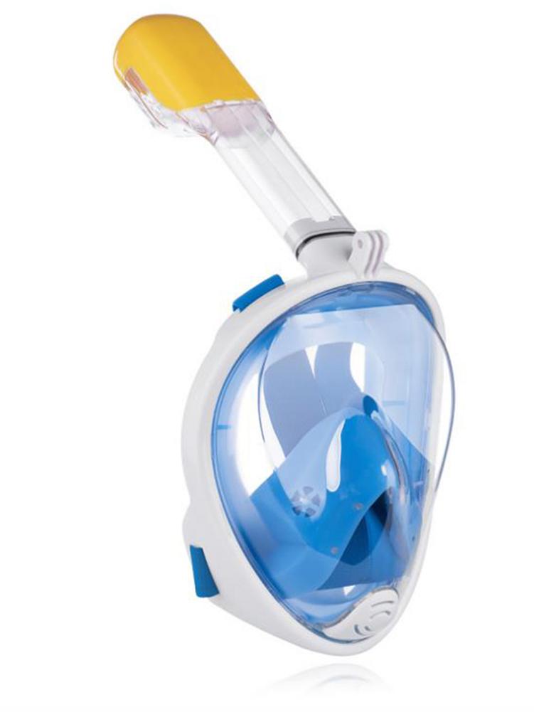 Gafas de buceo subacuáticas antiniebla, Protector de cara completa de buceo, equipo de natación seguro y resistente al agua para adultos