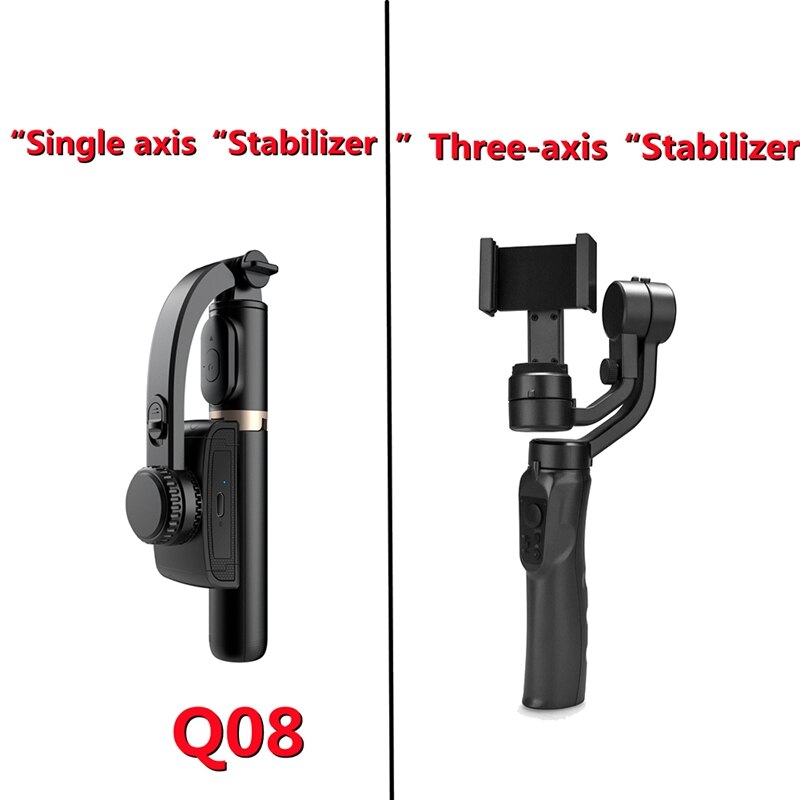 3-Axis Handheld Gimbal Stabilizer Lichtgewicht Opvouwbare Gimbal Voor Iphone Mobiel Gimbal Smartphone Video Record