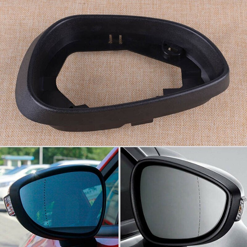 Car Left Side Door Wind Rearview Mirror Cover Frame for Ford Fiesta MK7