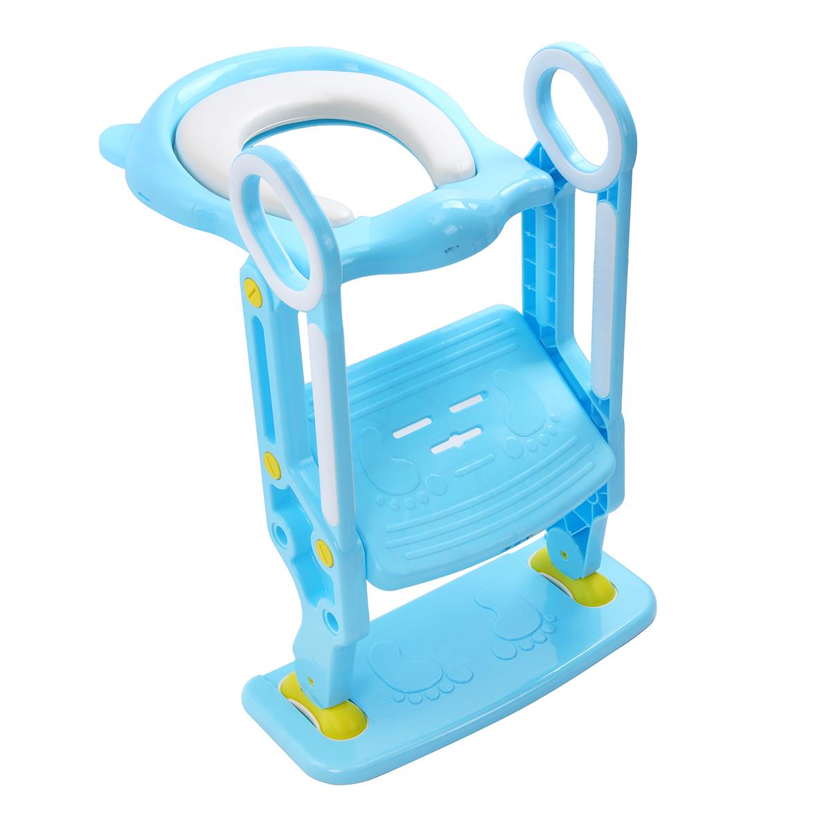Portable Baby Potty Kids Portable Toilet with Adjustable Ladder Folding Urinal Infant Potty Training Seat Urinal for Children