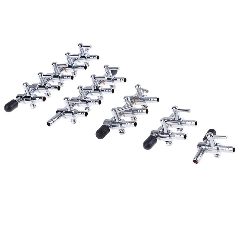 Distributor Aquarium Stainless Steel Lever Fish Tank Durable Oxygen Pump Accessories Splitter Air Flow Control