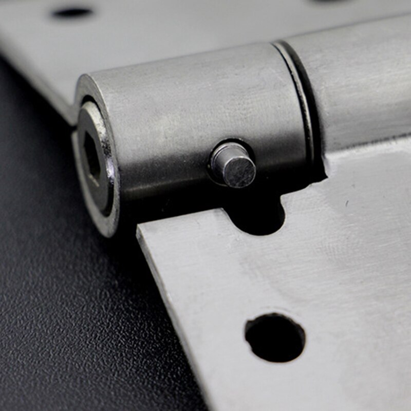 Zelfsluitende Deur Scharnier, 2 Pack 4 Inch Zware Vierkante Rvs Mortise Voorjaar Automatische Dichter Scharnier Hardware