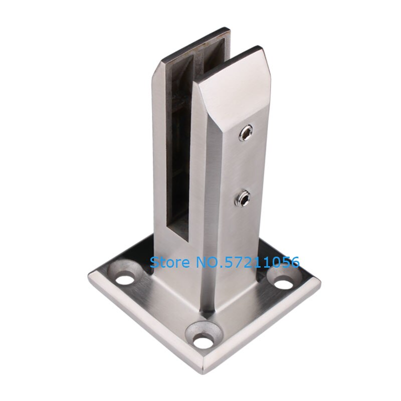Stainless Steel Clamp Deck Mount Pool Fence Glass Fence Spigot Balustrade Floor Deck Mount Support Clamp Glass Holder