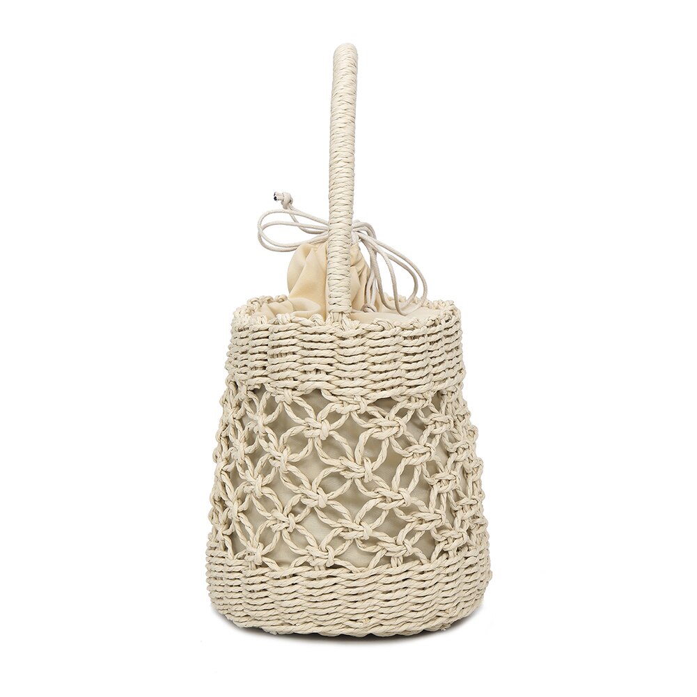 Vrouwen Handtas Handgemaakte Stro Geweven Tote Grote Capaciteit Zomer Strand Schoudertas Party KA-BEST