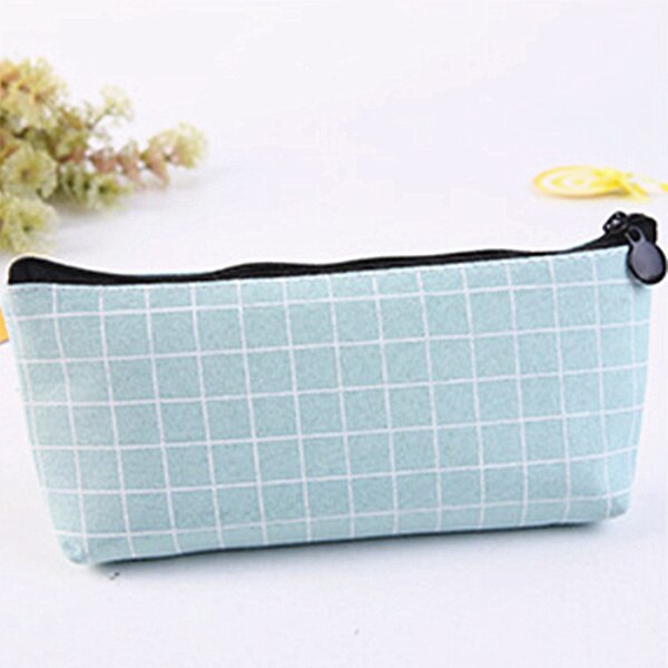 Cute Kawaii Canvas Pencil Case High Capacity Pen Bags Cute Letter Pencil Bags For Girls School Supplies Korean Stationery: 286