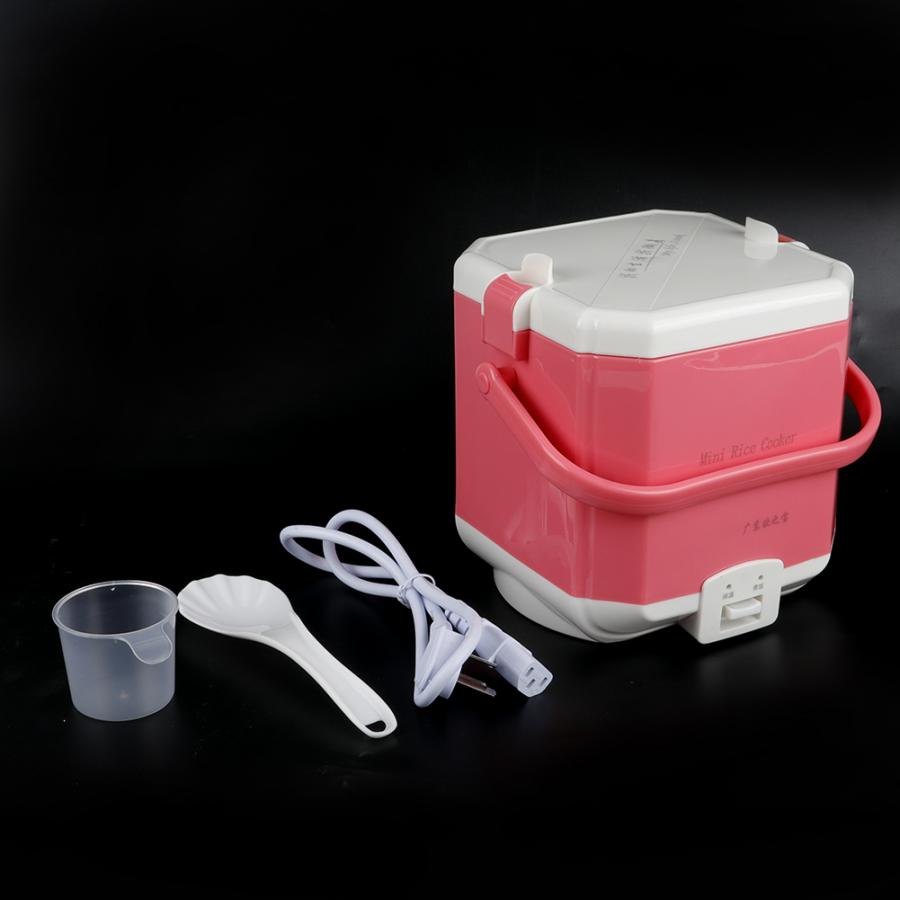 Pressure Cooker 300W 1.5L Domestic Mini Rice Electric Cooker Steamer with Handle 220V Plug Heated Food Containers