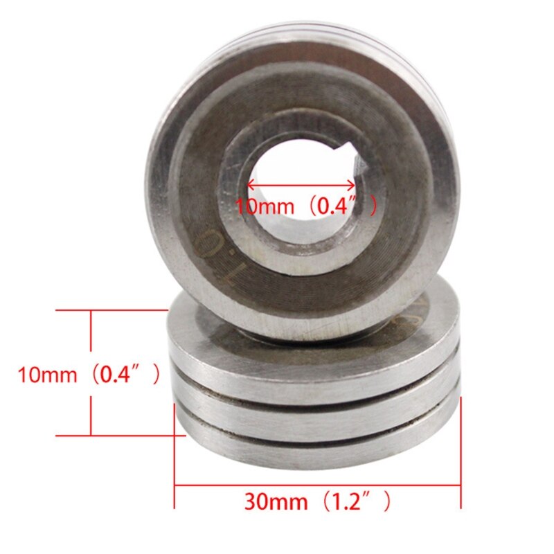 Durable Portable Welding Wire Feeding Guide Wheel Suitable for Electrical Work Used for Welding Wire Feeding Machine