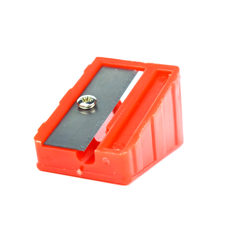 Multifunctional 4 Holes Charcoal Pencil Sharpener Long Lead Core Art Drawing Sketching Pencils Manual Sharpener Drawing Supplies: Orange