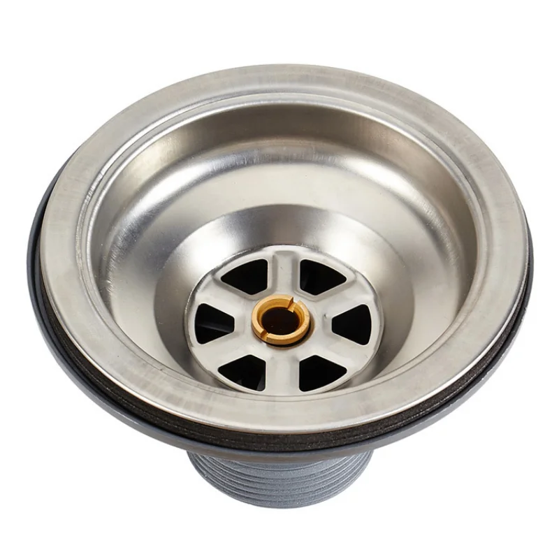 1PCS Edelstahl Waschbecken Abfluss Becken Abtropffläche Abfall Sieb Stecker Abfall Korb Abdichtung Deckel für Küche Bad Zubehör