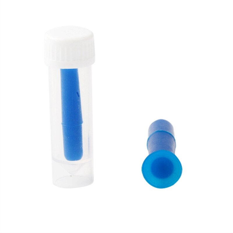 1Pcs Hard Contact Lens Inbrengen & Removal Tool Lenzen Blauw