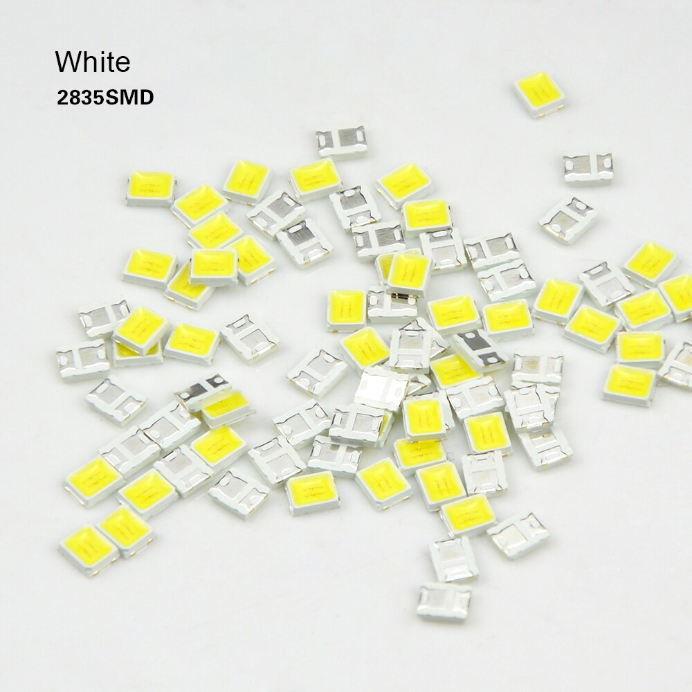 SMD 5730 2835 0,5 W LED Chips 40-50lm Blanco/blanco cálido SMD LED light Beads LED Lamp Bead DC3.0-3.6V para bombilla de bombilla LED tipo mazorca