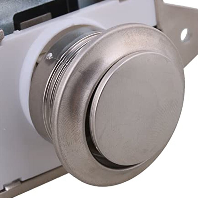 5Pcs 26mm Opening Hole Pearl Nickel Keyless Push Button Cabinet Latch Knob for Motorhome Caravan Cupboard Cabinet Door