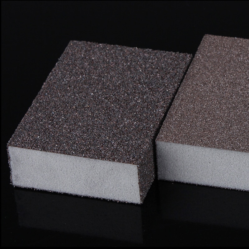 Sponge sandpaper block polishing antique sandpaper sandpaper woodworking sanding brick sponge sand wear resistance