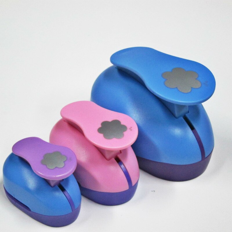 Perforadora troqueladora para manualidades con forma de flor, 0,8 cm-7cm, para Scrapbooking, escuela, perforador de papel, troqueladora para goma Eva, 6 cortador de pétalos,