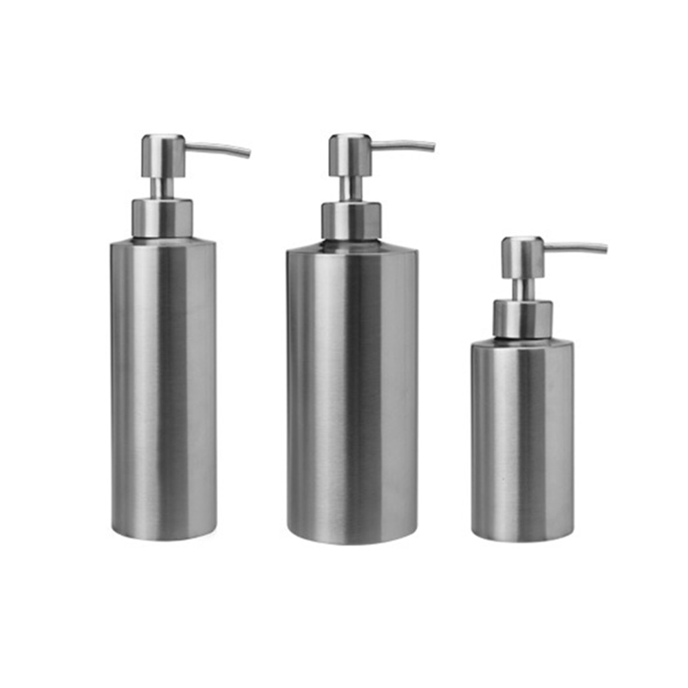 550 Ml Badkamer Keuken Handzeep Dispensers Spray Vloeibare Zeep Dispensers 304 Rvs Fles Kitchen Sink Vervanging