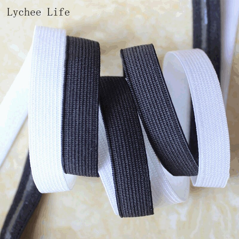 Lychee Leven 10M Elastische Band Transparant Siliconen Anti-Slip Ondergoed Riem Kledingstuk Diy Handgemaakte Naaien Leveringen