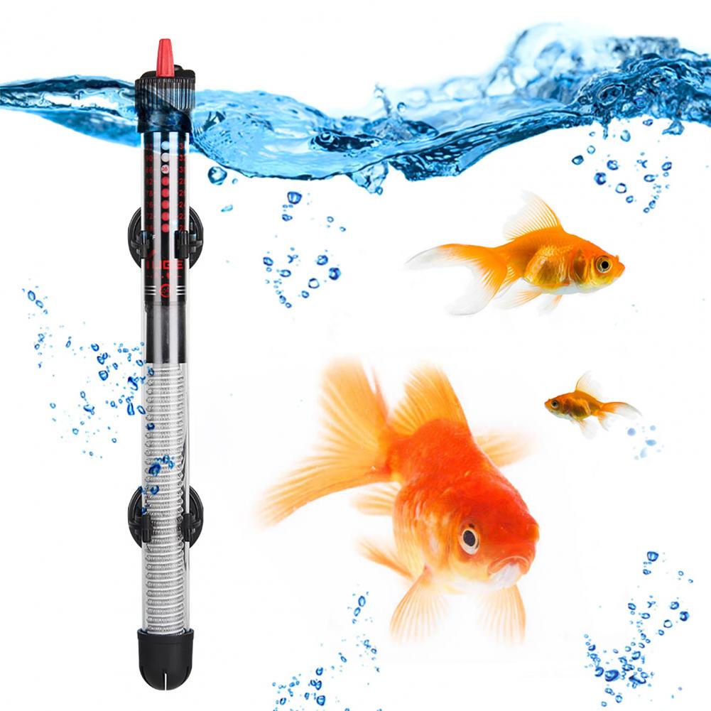 Aquarium Heater Energy-efficient Heating Insulation Heating Rod Safe Fish Tank Heating Rod with Suction Cup