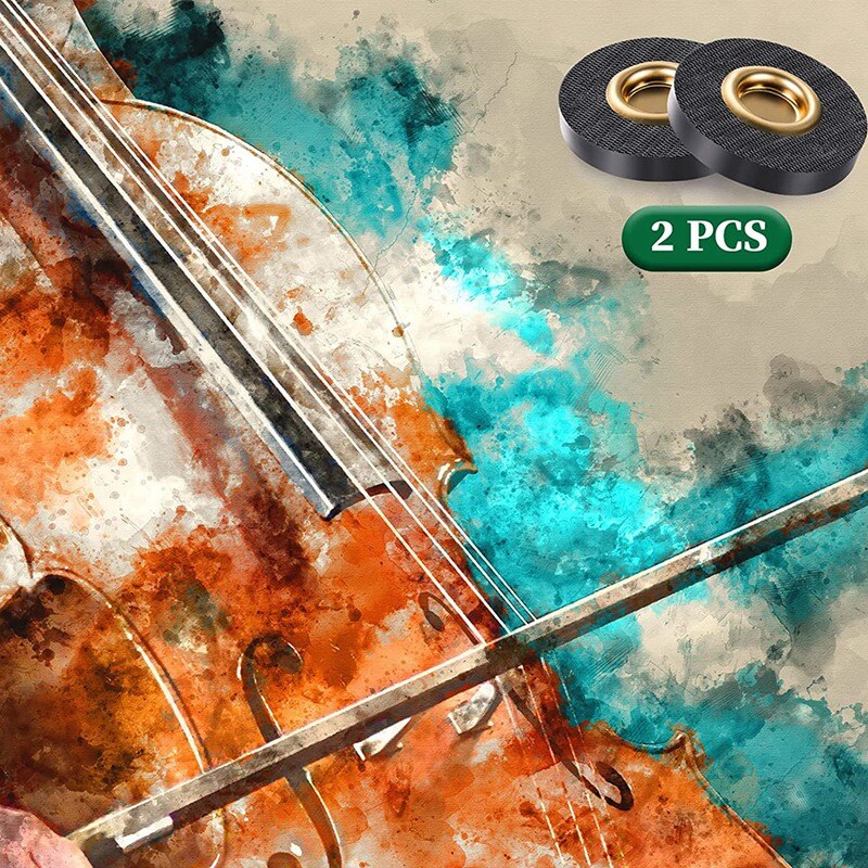 Cello Rest Cello Bass Rock Stop Endpin Stand Holder Endpin Rest Stopper Anti Slip Anchor Pad with Hole for Protector