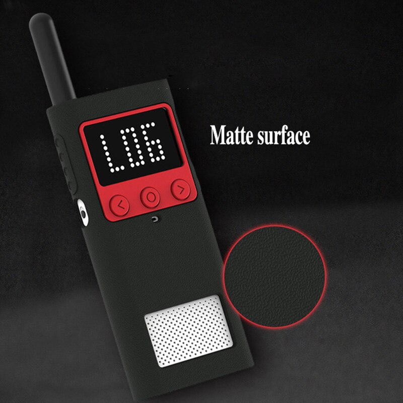 For Xiaomi Walkie Talkie 1S Protective Case Silicone Cover Outdoor Interphone Protective Shell Anti Accessories