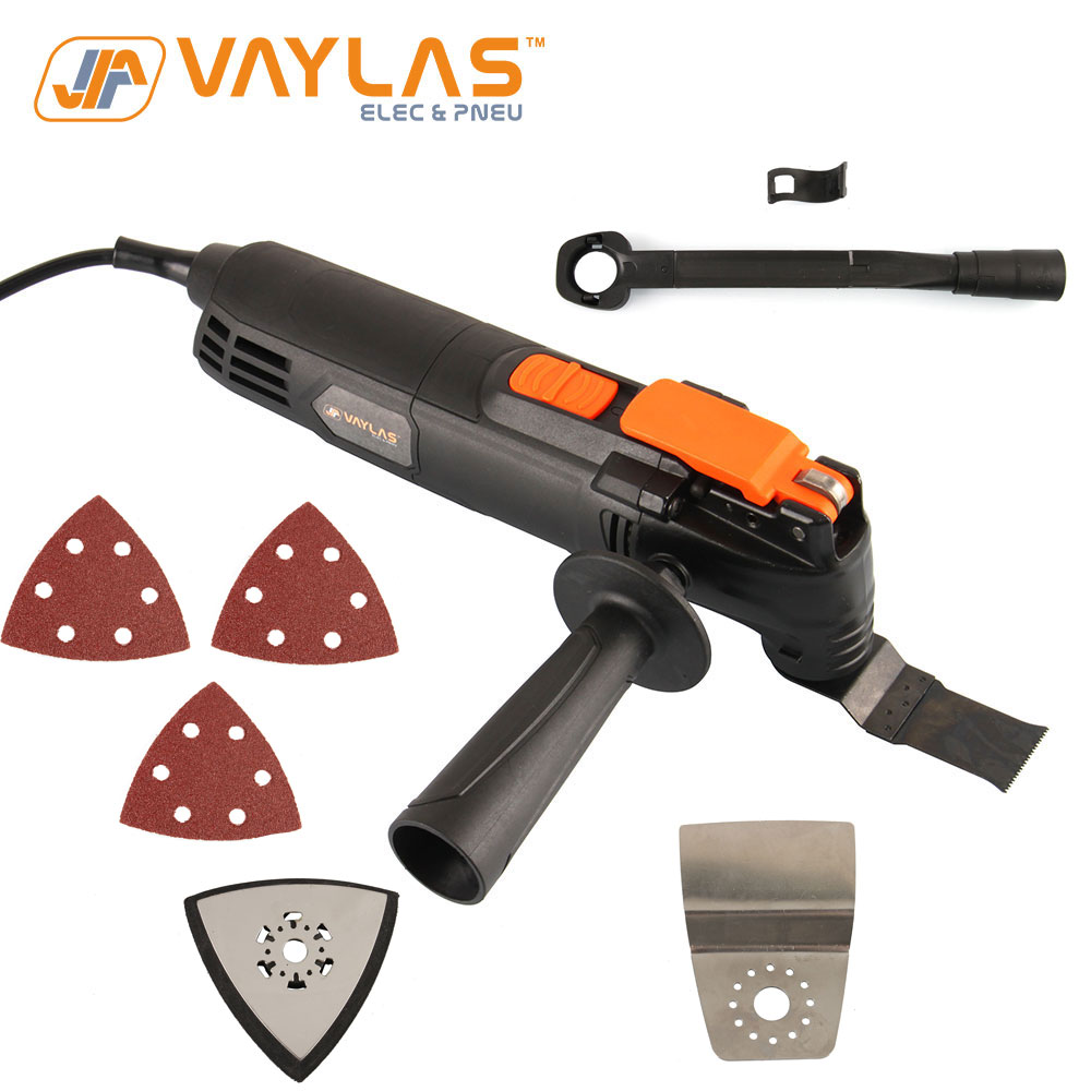 Oscillating Multi-Tools AC 300W 15000-23000r/min Woodworking Tool Electric Trimmer Saws Renovator Tool