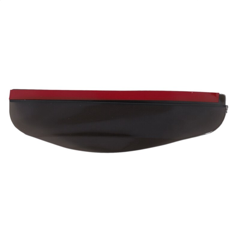 2 x universel Flexible PVC voiture rétroviseur pluie ombre étanche lames voiture rétroviseur sourcil pluie couverture, noir & 2 x soleil
