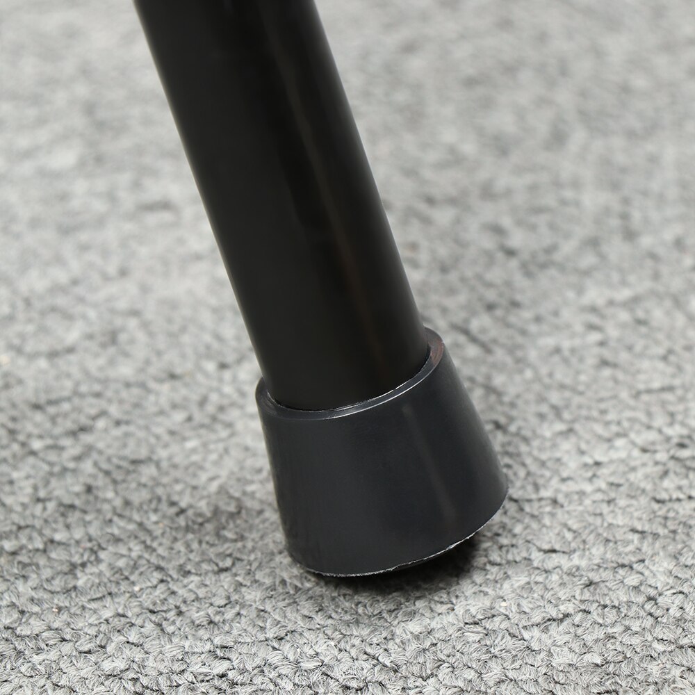 10pcs/pack Black Round Table Chair Leg Foot Caps Furniture Feet Cover Floor Protectors PVC Rubber Coat Mat Anti-slip Pad