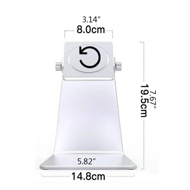 K32C verstelbare tabletstandaard sterke magnetische tablethouder ergonomische riser voor telefoon