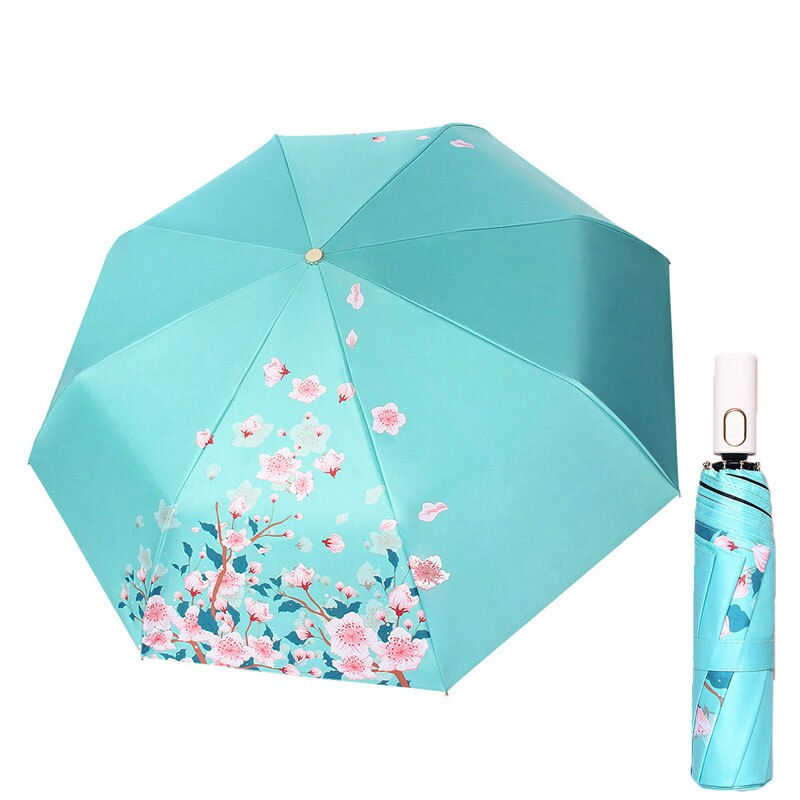Anti-Uv Parasol Regen Vrouwen Mode Prinses Bloem Paraplu Vrouwelijke Parasol Draagbare Creatieve Vrouwelijke